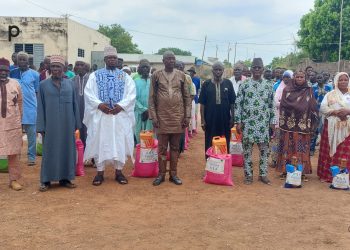 Tchamba/Jeûne du mois du Ramadan : Le CCAODS offre des vivres aux démunis du canton de Koussountou