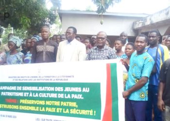 Sotouboua/Les jeunes de la commune 1 sensibilisés au patriotisme et à la paix