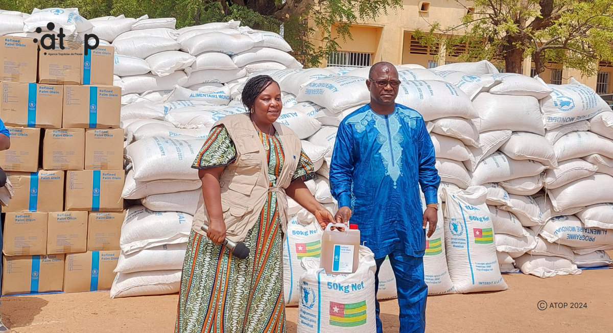 Atop.tg Les operations de distribution lancees A Dapaong