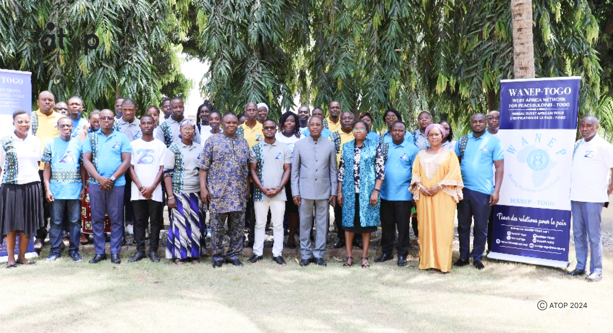 Bilan 2023 de WANEP-Togo : Sept projets en matière de promotion de la paix exécutés 1 Atop.tg Sept projets en matiere de promotion de la paix