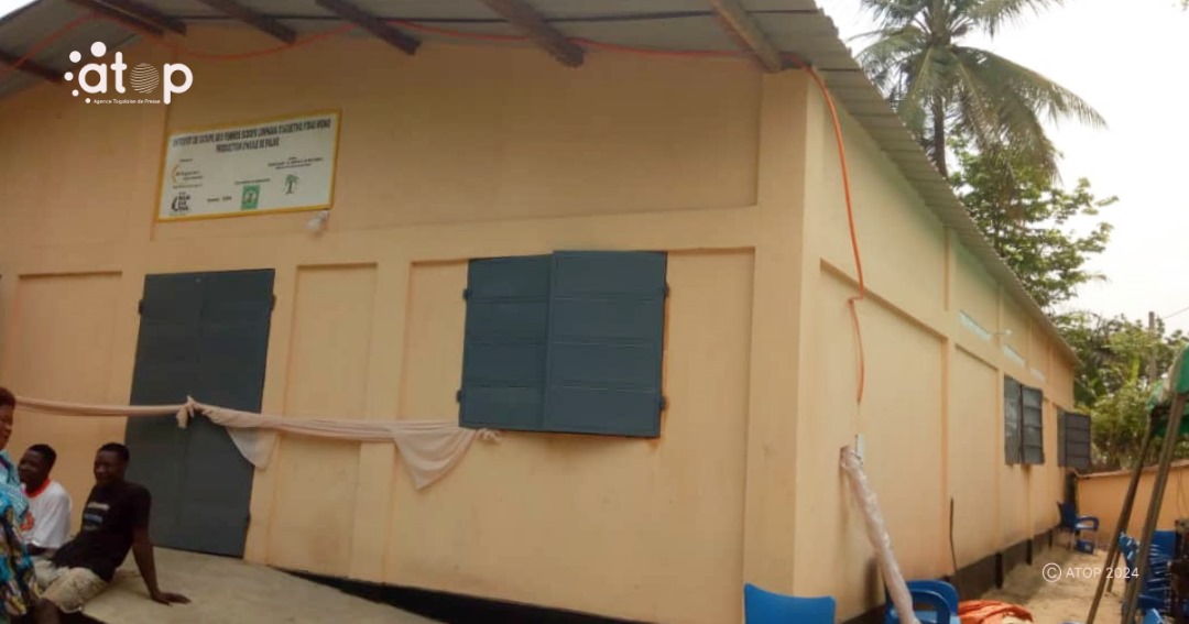 Atop.tg Un entrepot de stockage receptionne a Agbetiko