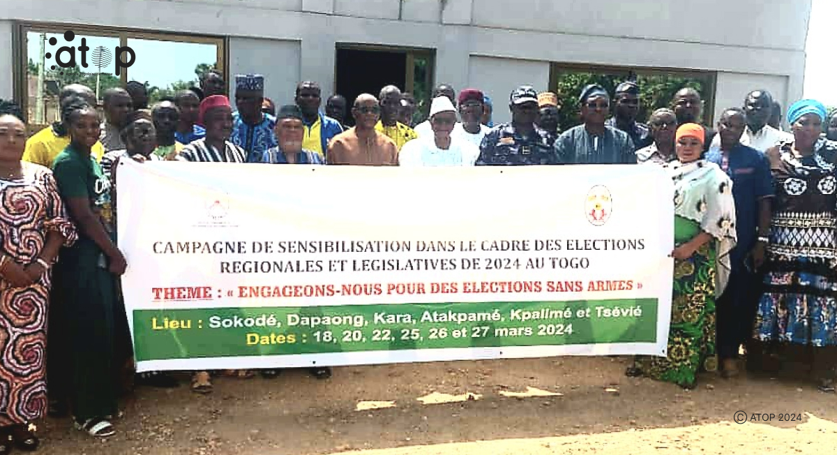 Atop.tg la CNLPAL appelle a des elections sans armes