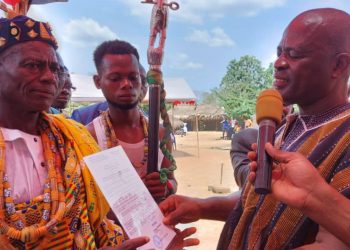 Avé/chefferie traditionnelle :  le chef du village d’Ando-Weko confirme dans ses fonctions
