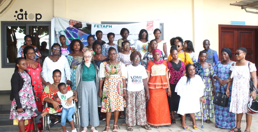 Atop.tg les filles et femmes en situation de handicap instruites sur leurs droits