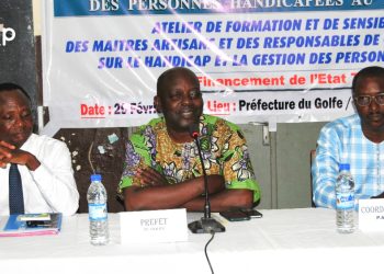 Insertion socioprofessionnelle des personnes handicapées au Togo : des maîtres artisans et des responsables de chambres des métiers sensibilisés
