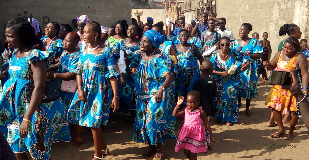 Le 2MFEED a célébré le 8 mars avec les femmes de Gbetsogbé 1 Oliver440
