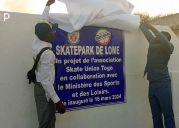 Sport de glisse/skateboard : la 1ère infrastructure pour une pratique professionnelle de cette discipline inaugurée à Lomé