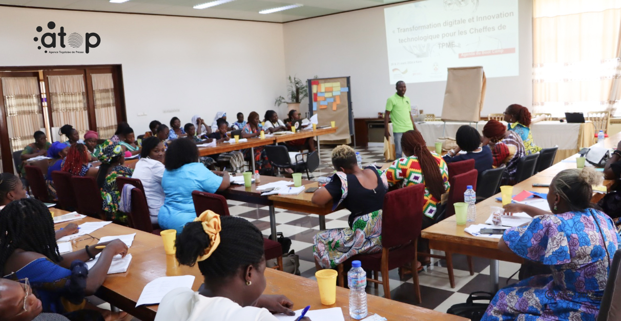 Transformation digitale et innovation technologique : Des femmes cheffes d’entreprises des TPME outillées à Kara 1 Oliver463