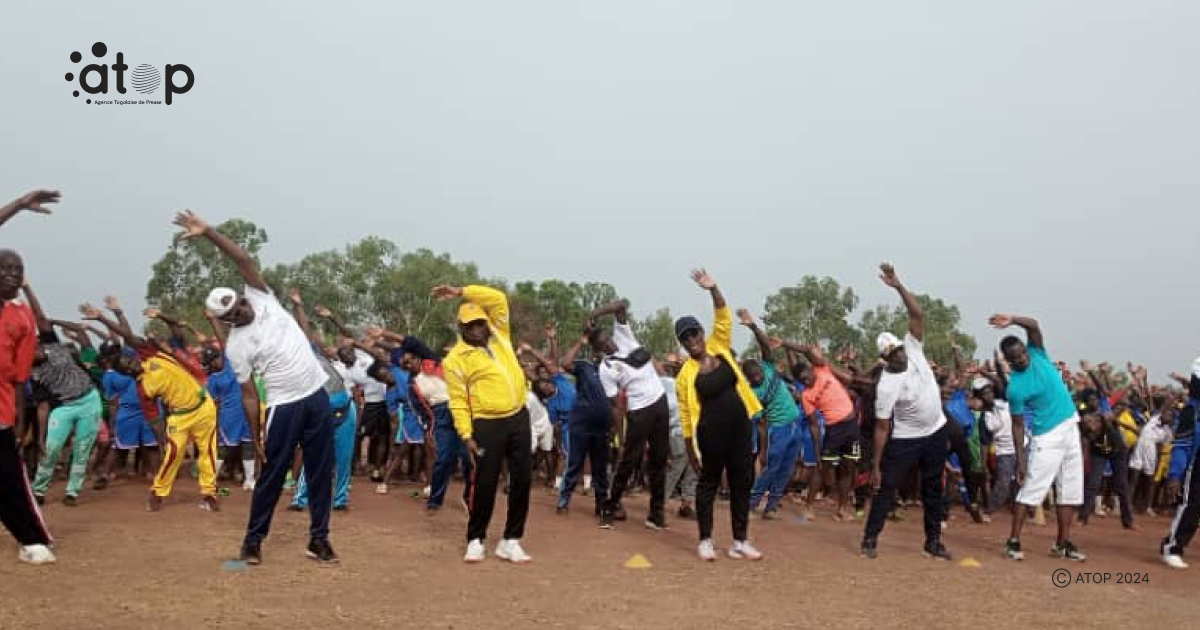 Binah/journées nationales du sport : la ministre Bessi-Kama a observé l’acte 19 aux côtes de la population de Pagouda 1 Oliver489