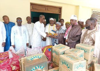 La société consortium SAPY Sa fait don de vivres aux musulmans indigents pour la fête de ramadan