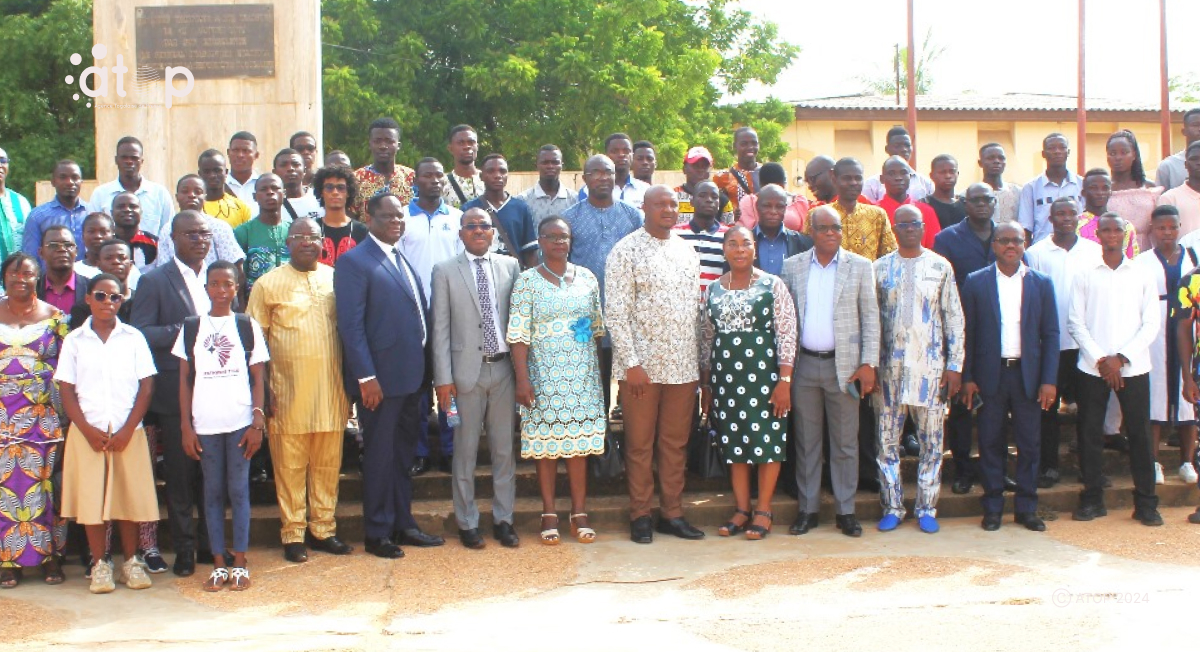 Atop.tg Les laureats de la deuxieme edition de la semaine de lenseignement technique et de la formation professionnelle en formation a Lome