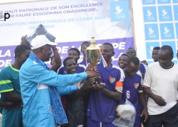 Coupe de la paix et de la cohésion sociale du parti UNIR à Anié :  « Land FC » d’Anié a remporté le 1er prix