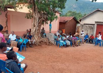 Le liste indépendant « HP » en campagne de mobilisation dans la commune Agou 1