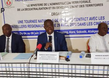 Ogou/prise de contact avec les conseillers régionaux : le ministre Awaté a édifié les élus des plateaux sur leur mission à Atakpamé