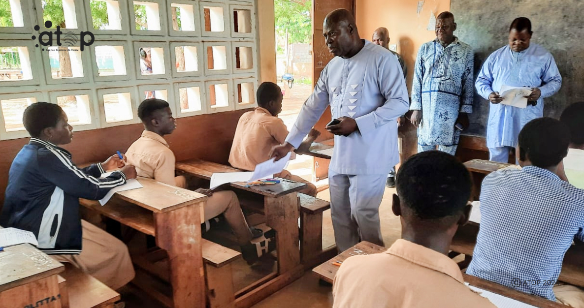 Examen du BEPC : 12.220 candidats composent dans la région Centrale 1 Oliver 2024 06 10T171006.356