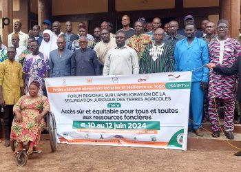 Oti-sud/mise en œuvre du projet SAIRT: un forum régional sur l’amélioration de la sécurisation juridique des terres agricoles à Gando