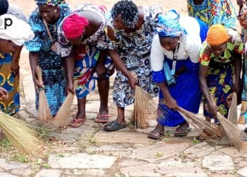 L’Union des groupes d’épargne de Agadji a organisé des travaux communautaires