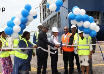 Un navire de nouvelle génération fait sa première escale au port de Lomé 