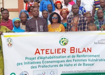 Haho : le bilan du projet alphabétisation restitué à Notsè