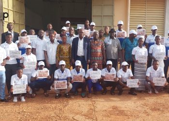 Tone : des attestations de fin de formation aux jeunes maçons et aux agropasteurs à Dapaong
