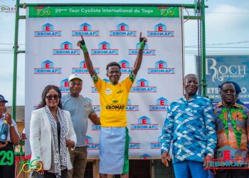 3ème étape du 29ème tour cycliste international du Togo : le maillot jaune désormais aux nigérians