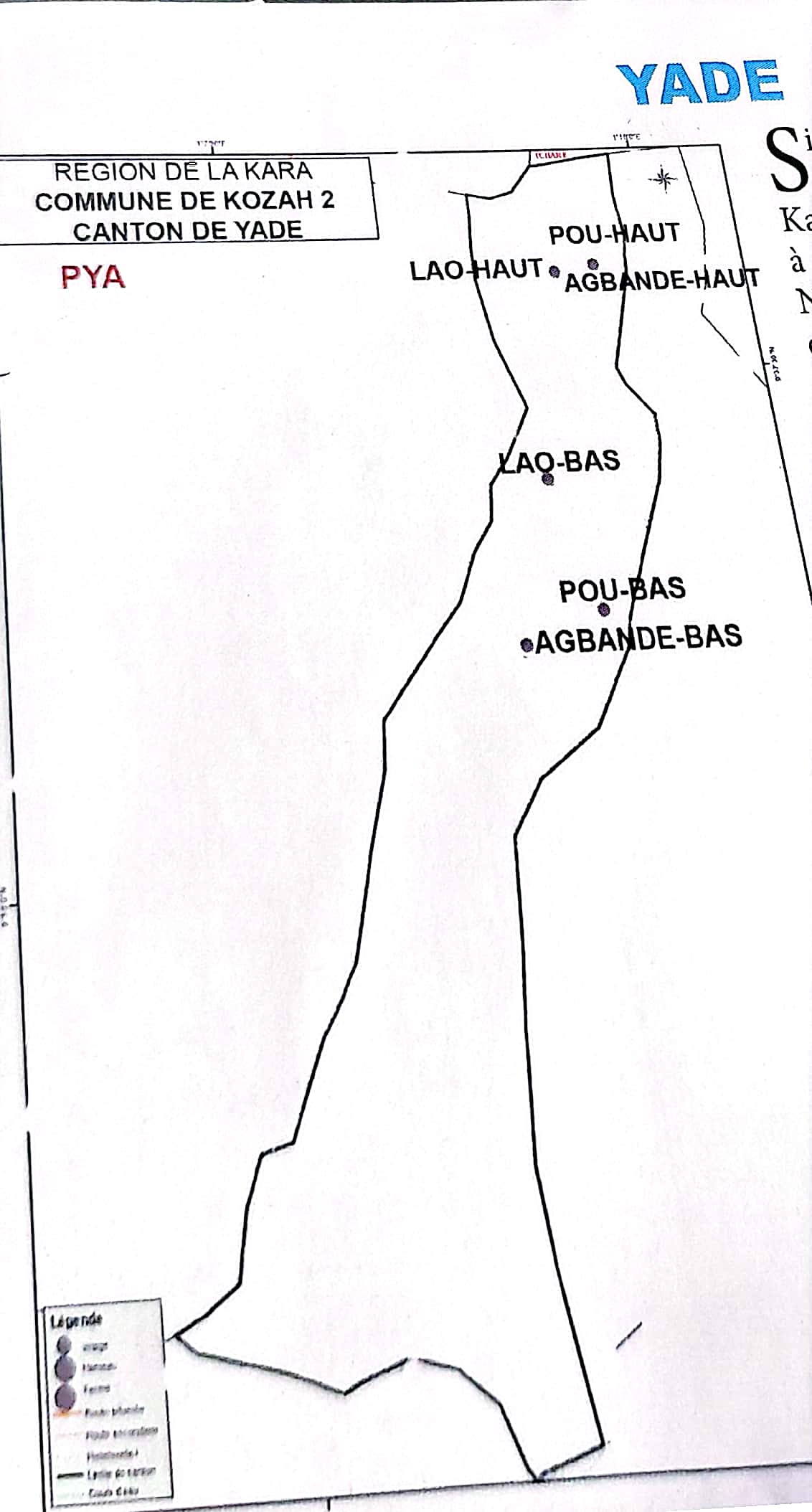 Carte de Yade