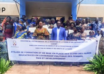 Blitta/leadership politique des femmes :  Le bureau préfectoral des clubs des paires éducatrices installé