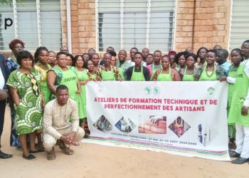 Lacs / professionnalisation des artisans : des couturiers et couturières formes sur des logiciels de coupure à Aného