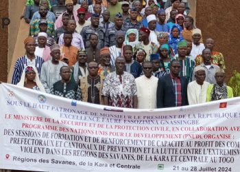 Les membres du CIPLEV Assoli installés