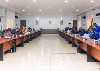 Une séance de travail à la primature entre le gouvernement et une délégation du Commonwealth