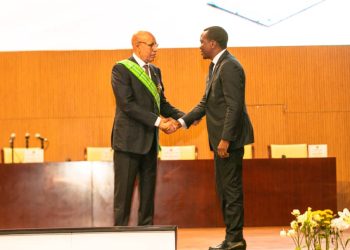 Le Président de l’Assemblee nationale, Sévon-Tépé Kodjo Adédze à  l’investiture du Président mauritanien   