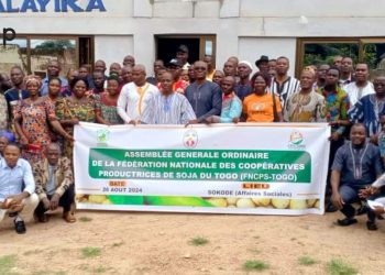 Tchaoudjo/Agriculture :  Mme Daloli Mimbouab élue presidente des producteurs de soja du Togo