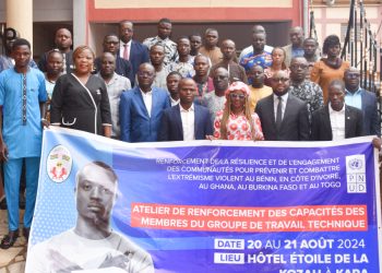 Kozah/ lutte contre l’extrémisme violent en Afrique de l’ouest :  les membres du groupe de travail technique renforcent leurs compétences à kara