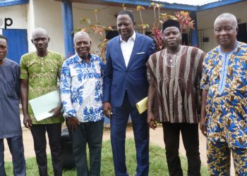 Haho/éducation :  Le nouveau directeur du CEG Notsè-ville 1, Agbansohé Téyi a pris fonction