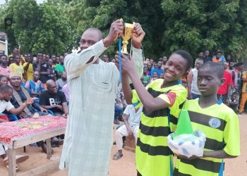 Cinkassé/ football :  Hachimiya FC enlève le trophee du tournoi des academies des savanes