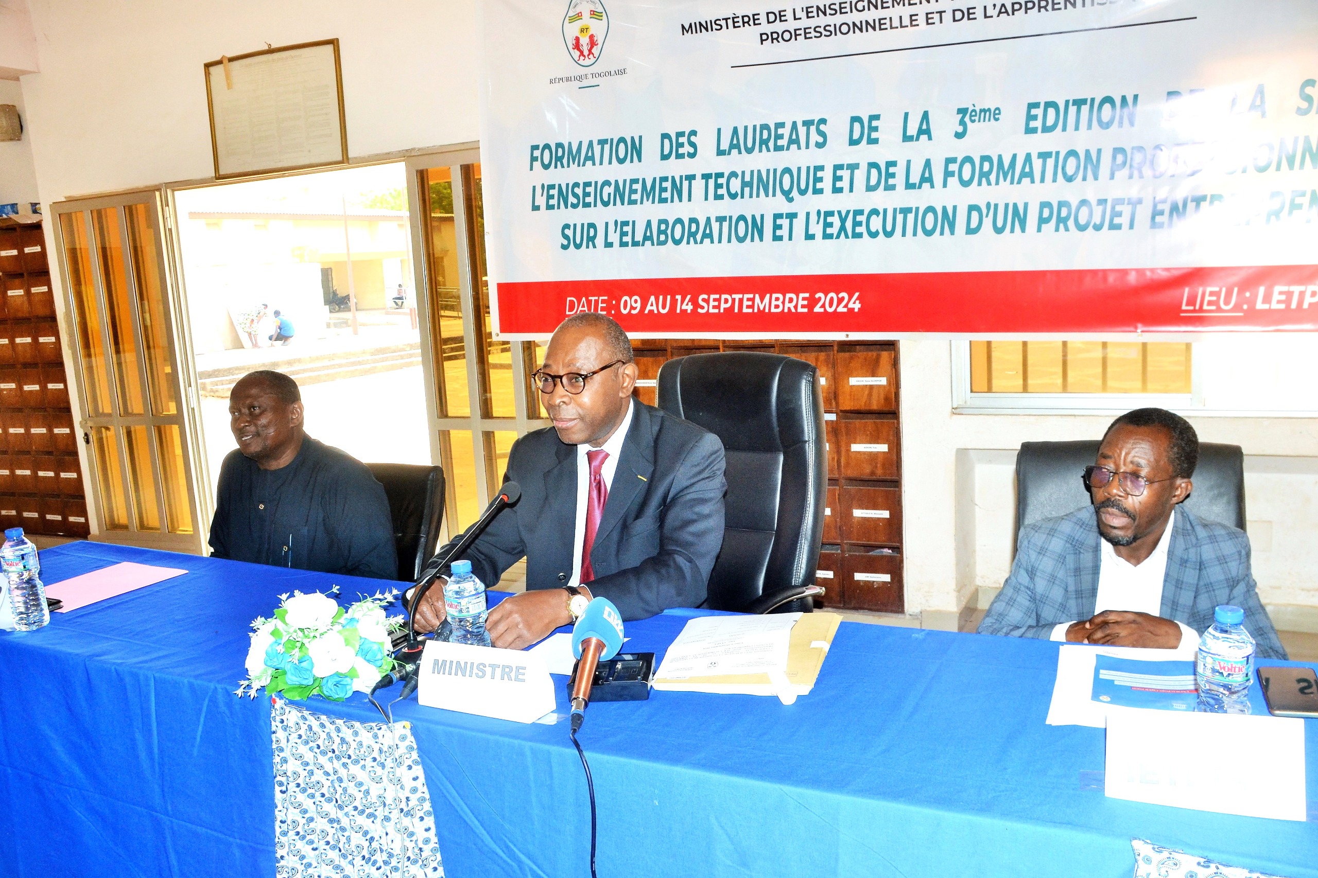 Education/3è édition de la semaine d’ ETFP: le ministre Tchiakpé lance la formation des lauréats 1 ATOP 1 22