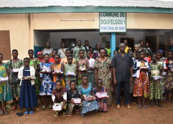 Doufelgou/promotion de l’excellence féminine en milieu scolaire :  Les meilleures élèves filles du canton de siou récompensées