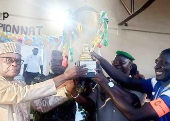 Tchaoudjo/championnat militaire et paramilitaire de football :  La Gendarmerie nationale s’adjuge le trophée de la 38è édition