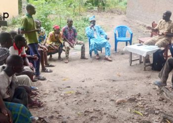 Tchaoudjo/agriculture : la mission du ProMIFA satisfaite de l’utilisation des intrants par les producteurs d’Aou-Losso  