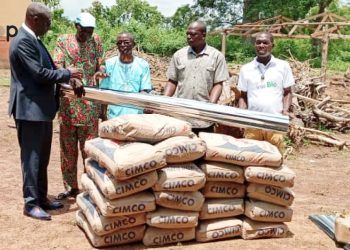 Est-Mono/Education : L’EPP Okpoguédjé bénéficie de matériaux de constrution