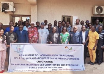 Kloto/élaboration du budget programme :  les cadres du ministère de l’administration territoriale en formation à Kpalimé