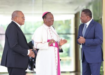 Le chef de l’Etat a reçu en audience le Cardinal Fridolin Ambongo
