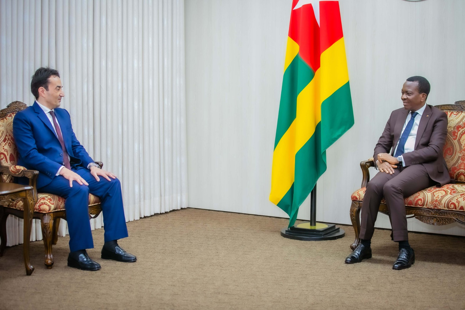 Assemblée nationale : le président Adédzé a échangé avec l’ambassadeur d’Egypte au Togo sur la coopération bilatérale 1 ATOP 1 32