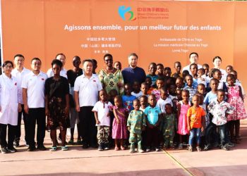 Les enfants de SOS village d’enfants Lomé bénéficient de vivres, non vivres et de consultations médicales gratuites