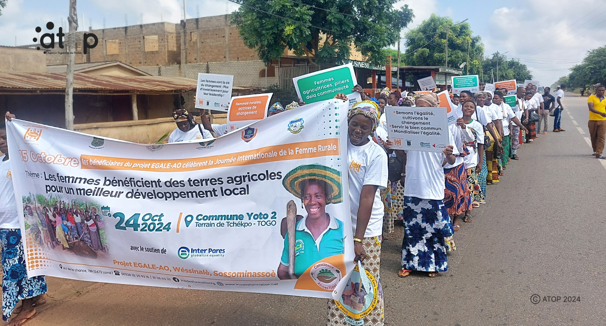 Yoto/ journée internationale de la femme rurale : des femmes sensibilisées sur leurs rôles dans la sécurité alimentaire et le développement à Tchekpo Dedekpoe 1 Oliver 2024 10 25T090151.841