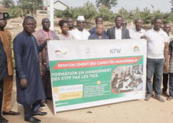 Management des centres de formation professionnelle par les TIC :  Le PAFPE forme des managers à Sokodé