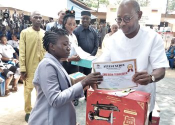 Kloto/formation professionnelle : des apprenants du LETP de Gbalavé en fin de formation ont reçu leurs attestations et kits de démarrage