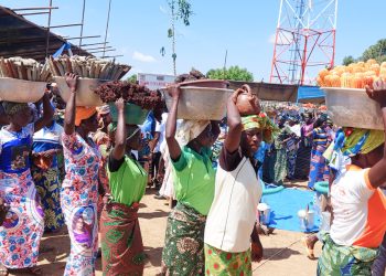 Tone:  célébration  de la journée internationale de la femme rurale à Kantindi