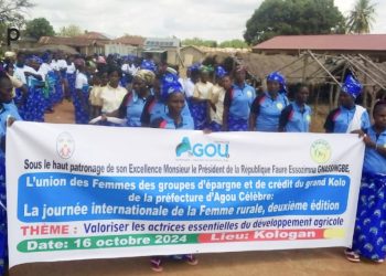 Agou : des femmes de Kologan célèbrent la journée internationale de la femme rurale