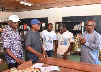 Kozah/éducation : L’association ACA visite la bibliothèque Dr. Charles Awadé de Lassa-Nandadè
